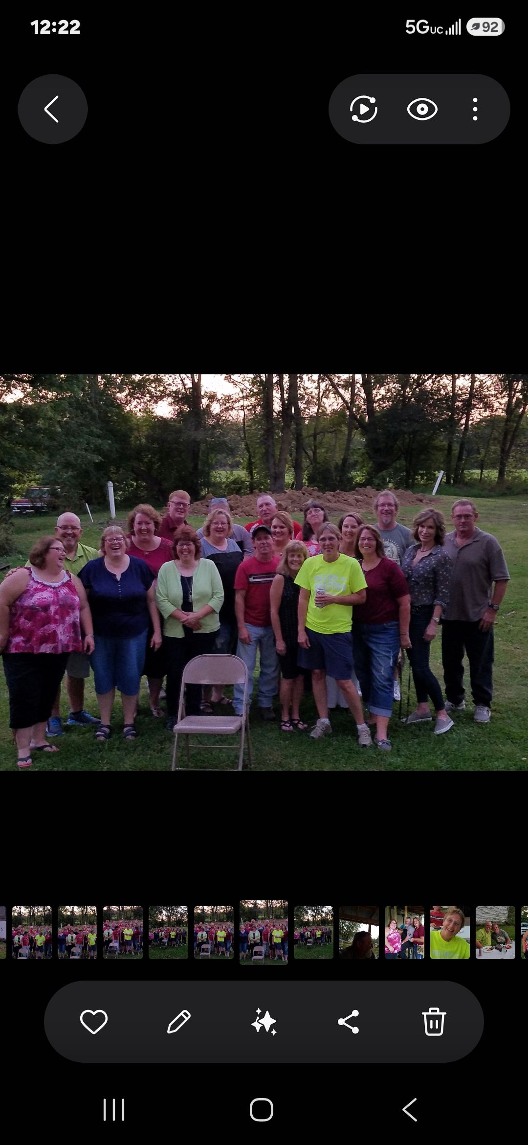 Memorial wall photo