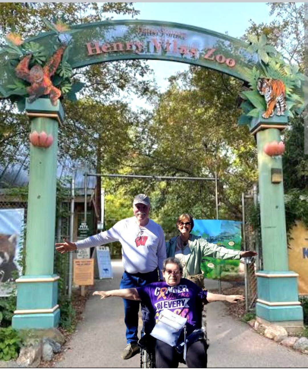 Memorial wall photo
