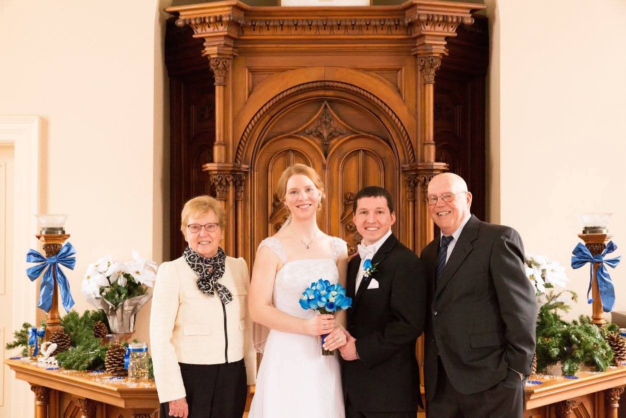 Memorial wall photo