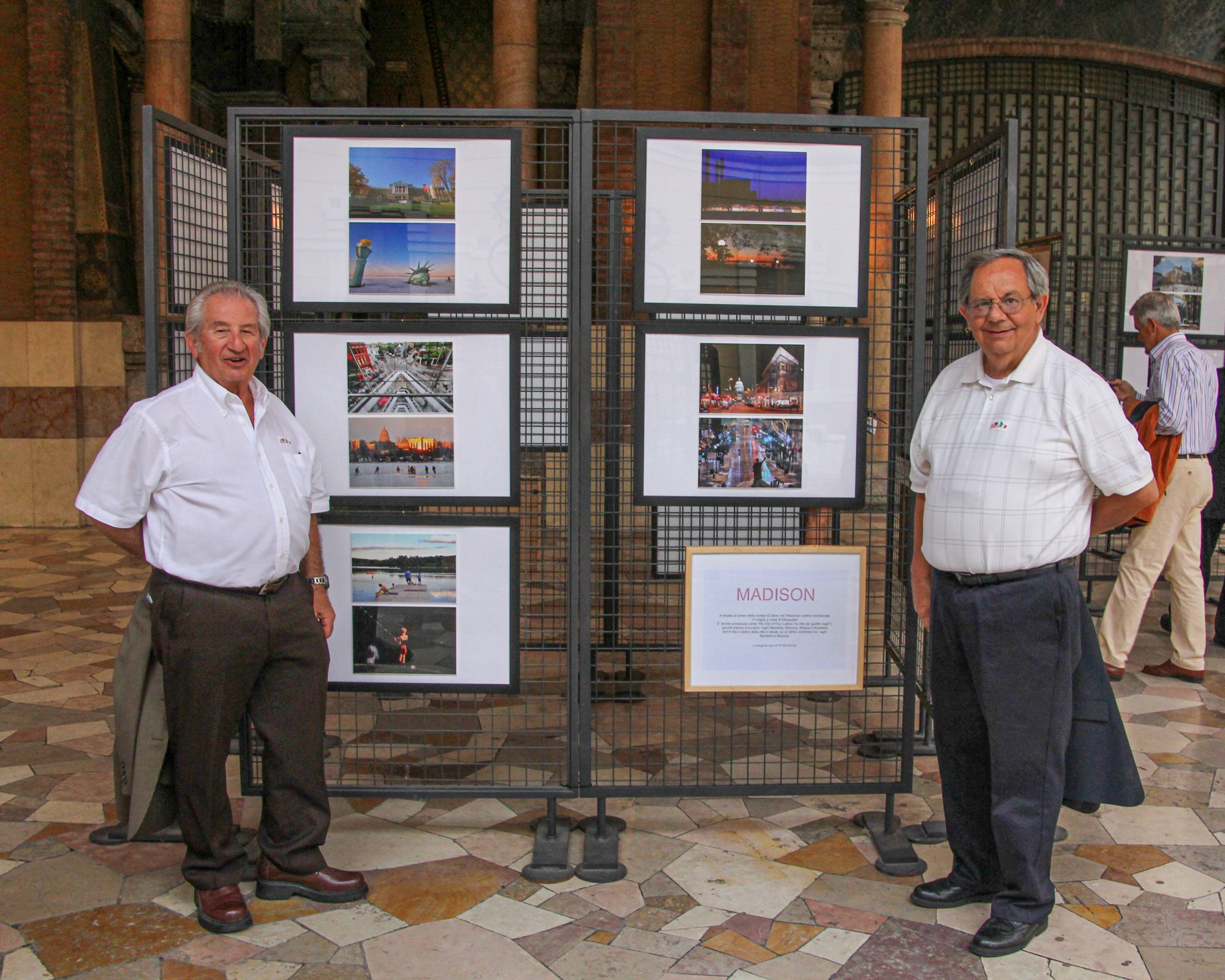 Memorial wall photo