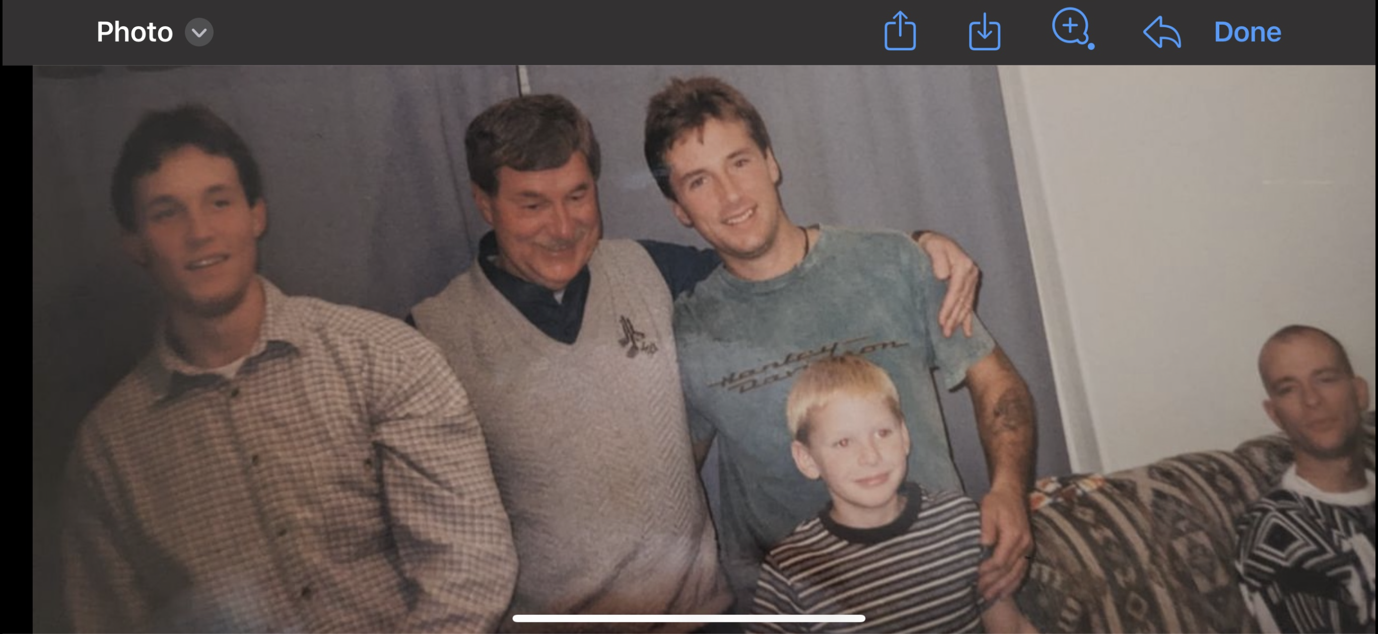 Memorial wall photo
