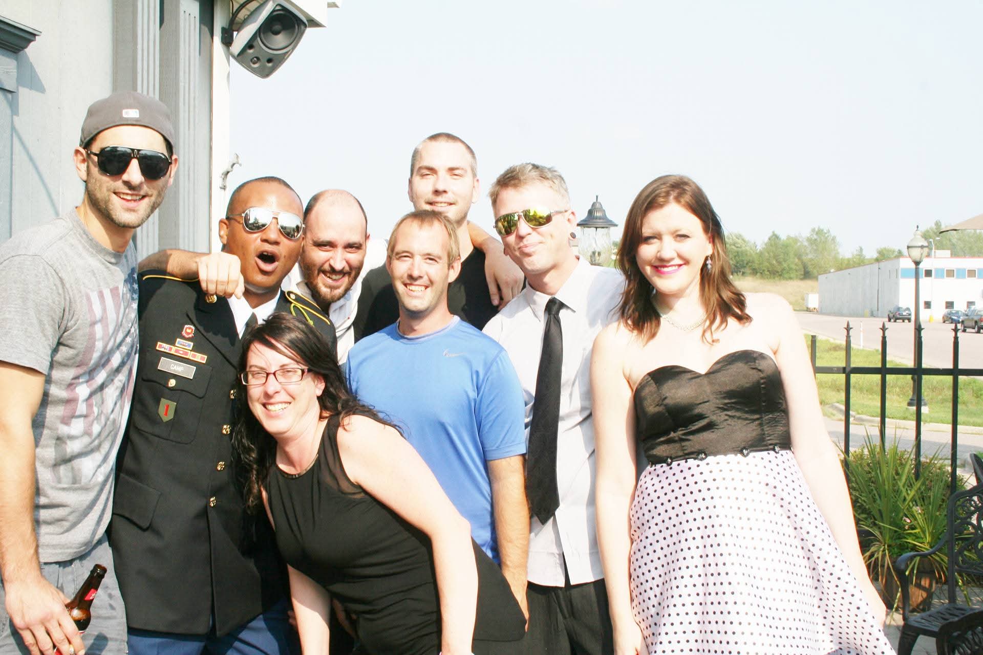Memorial wall photo