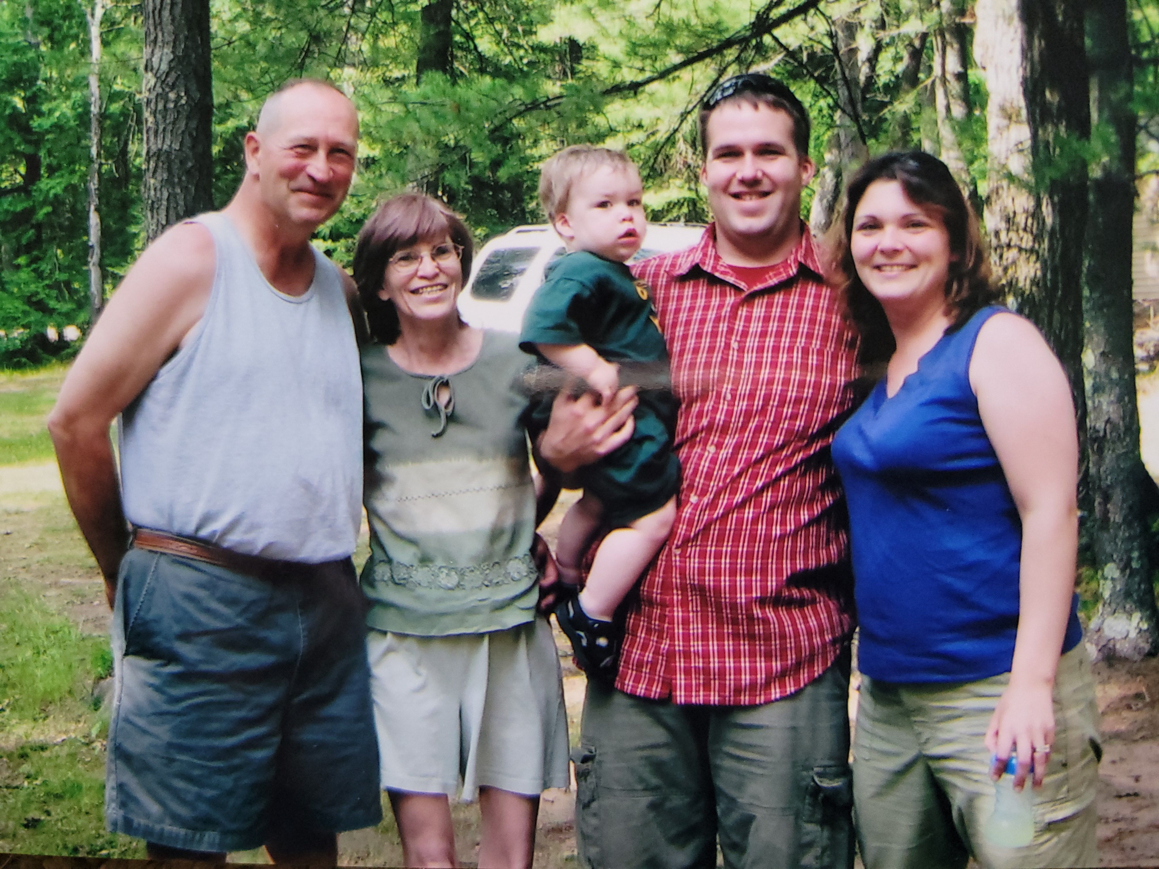Memorial wall photo