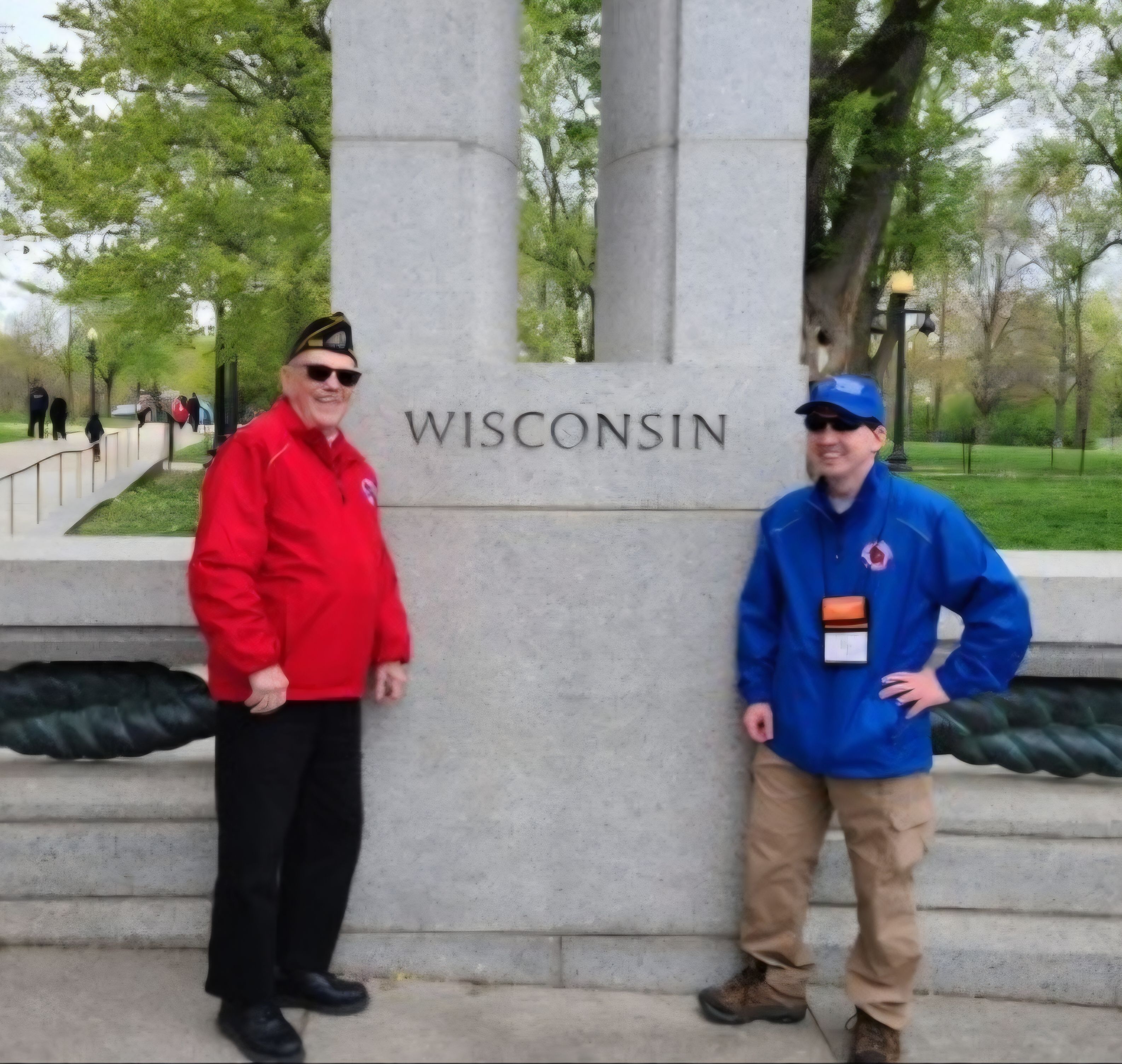 Memorial wall photo