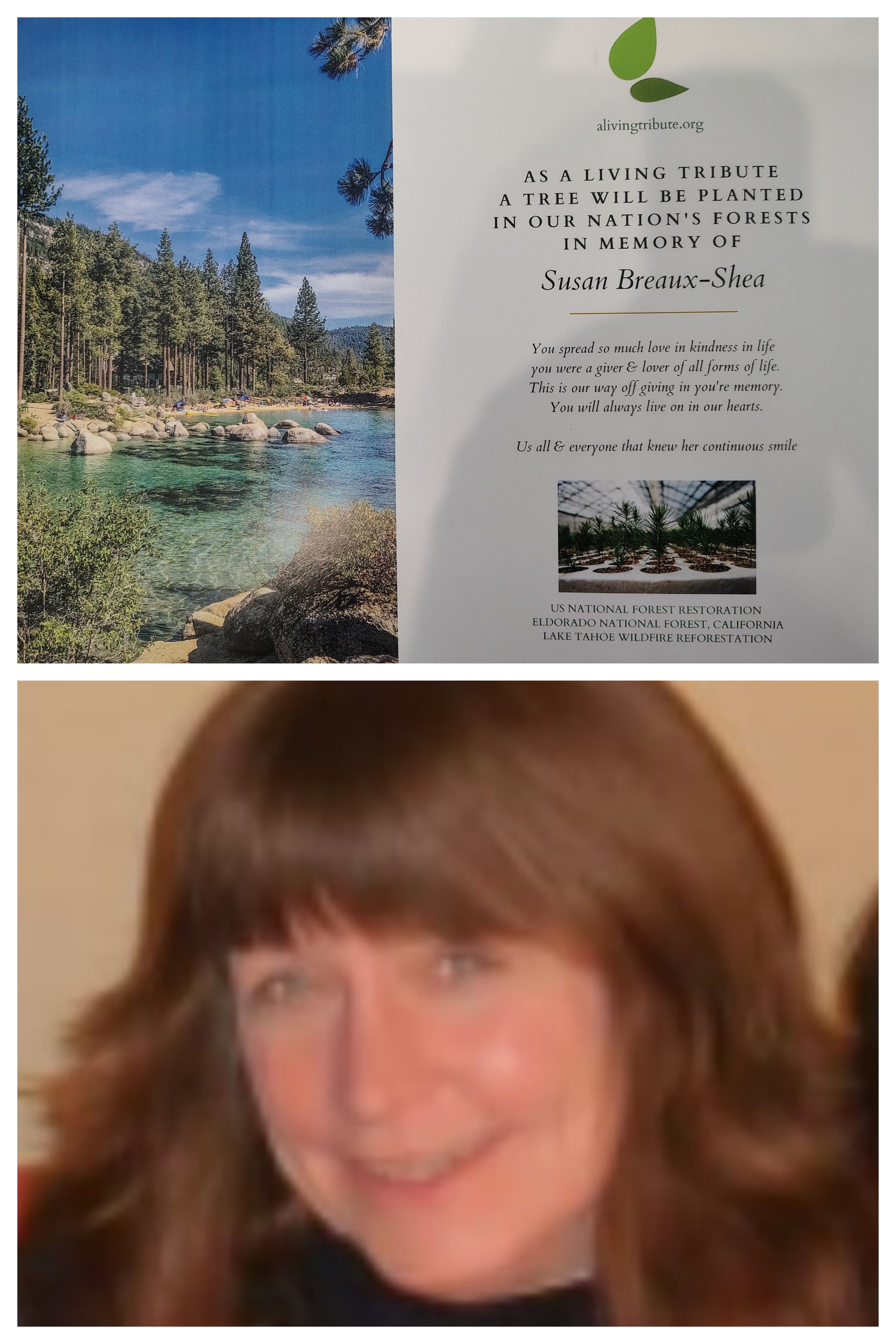 Memorial wall photo