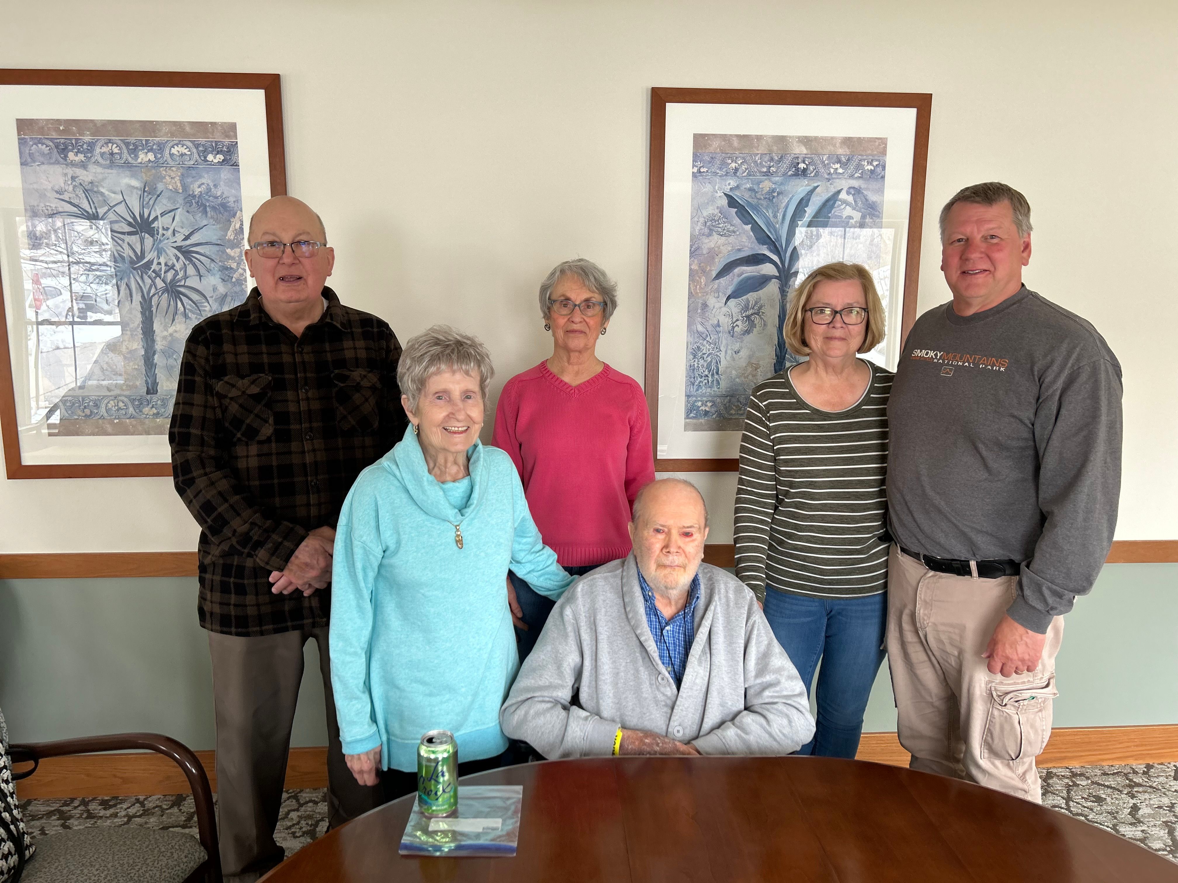 Memorial wall photo