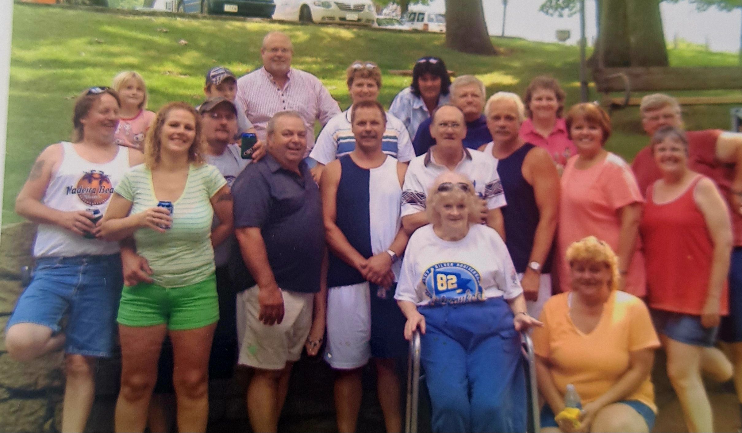 Memorial wall photo