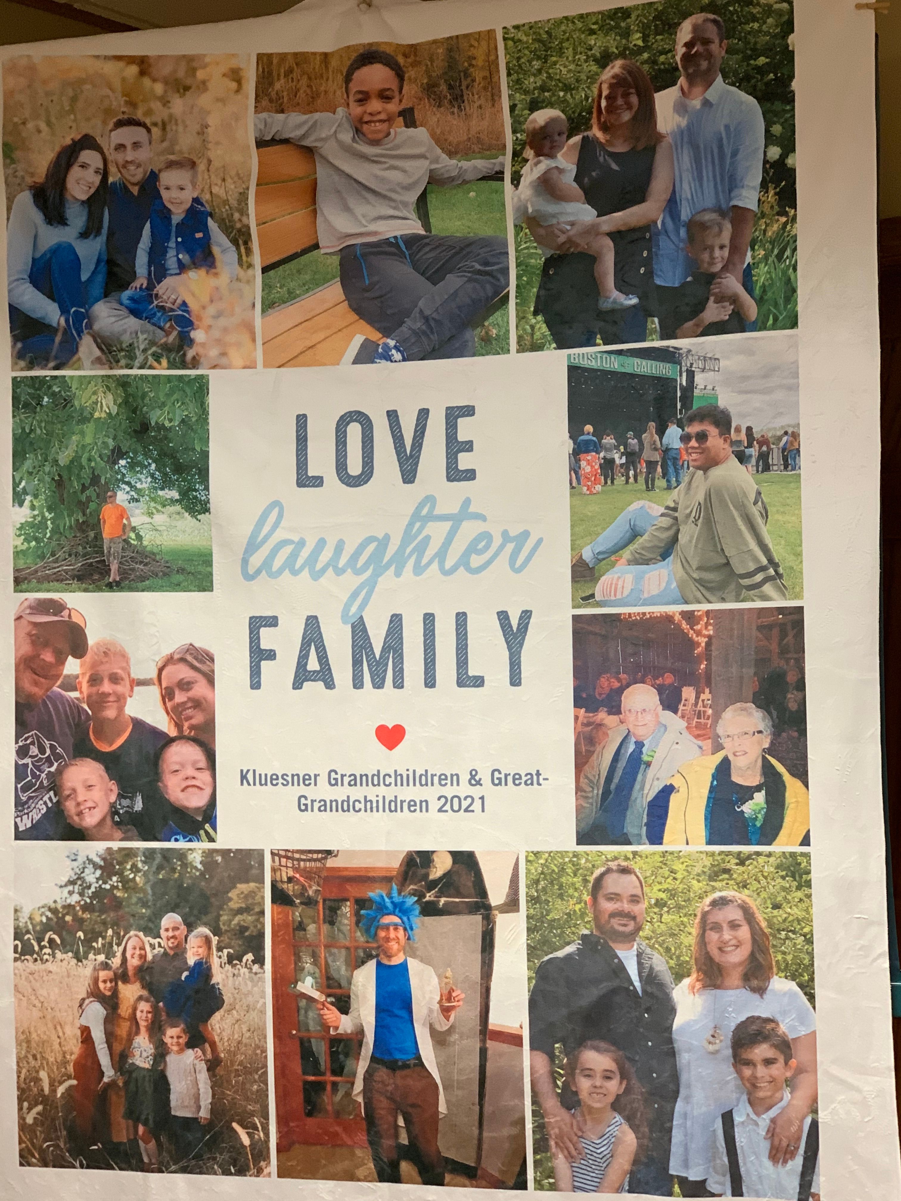 Memorial wall photo