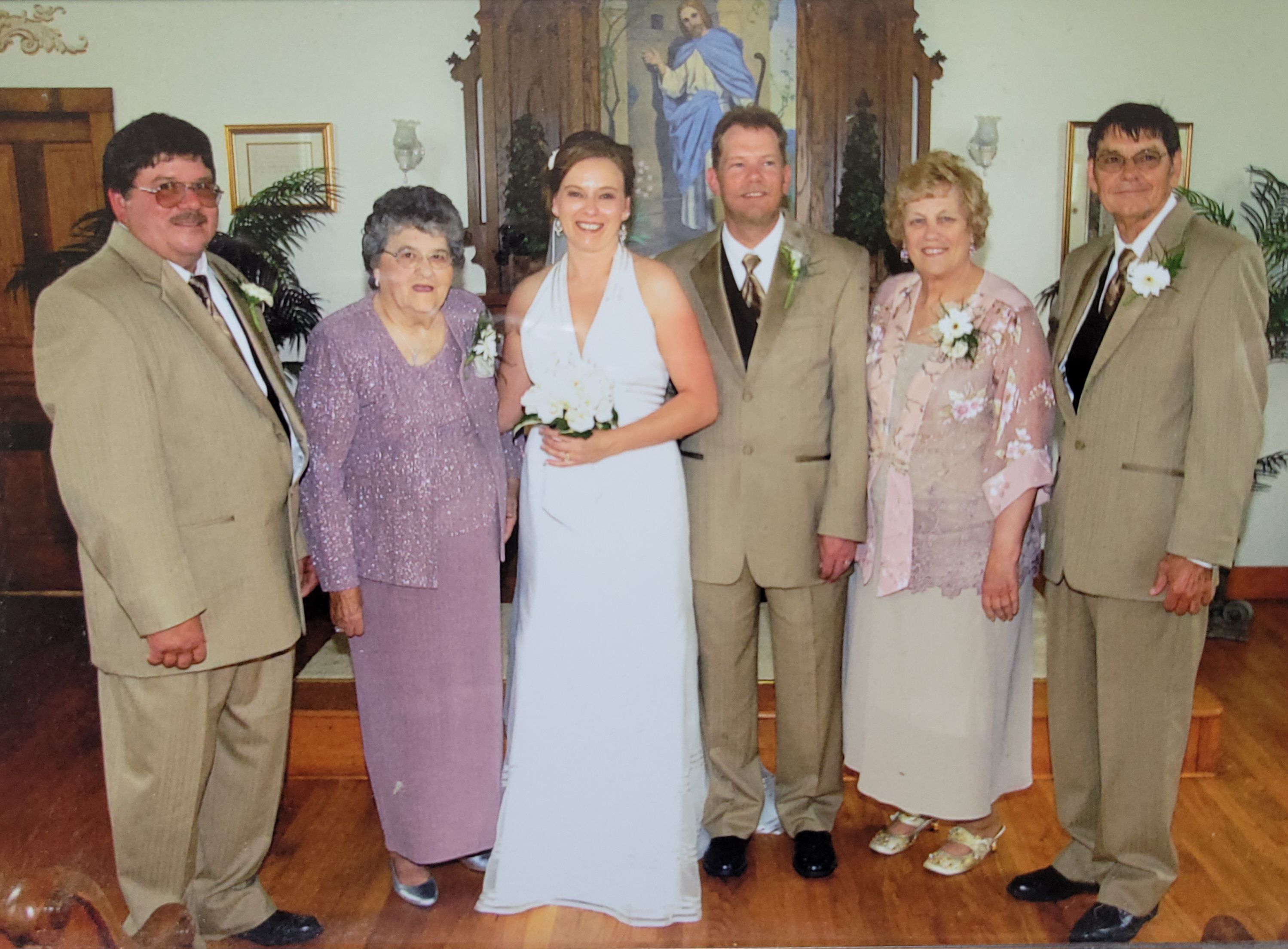 Memorial wall photo
