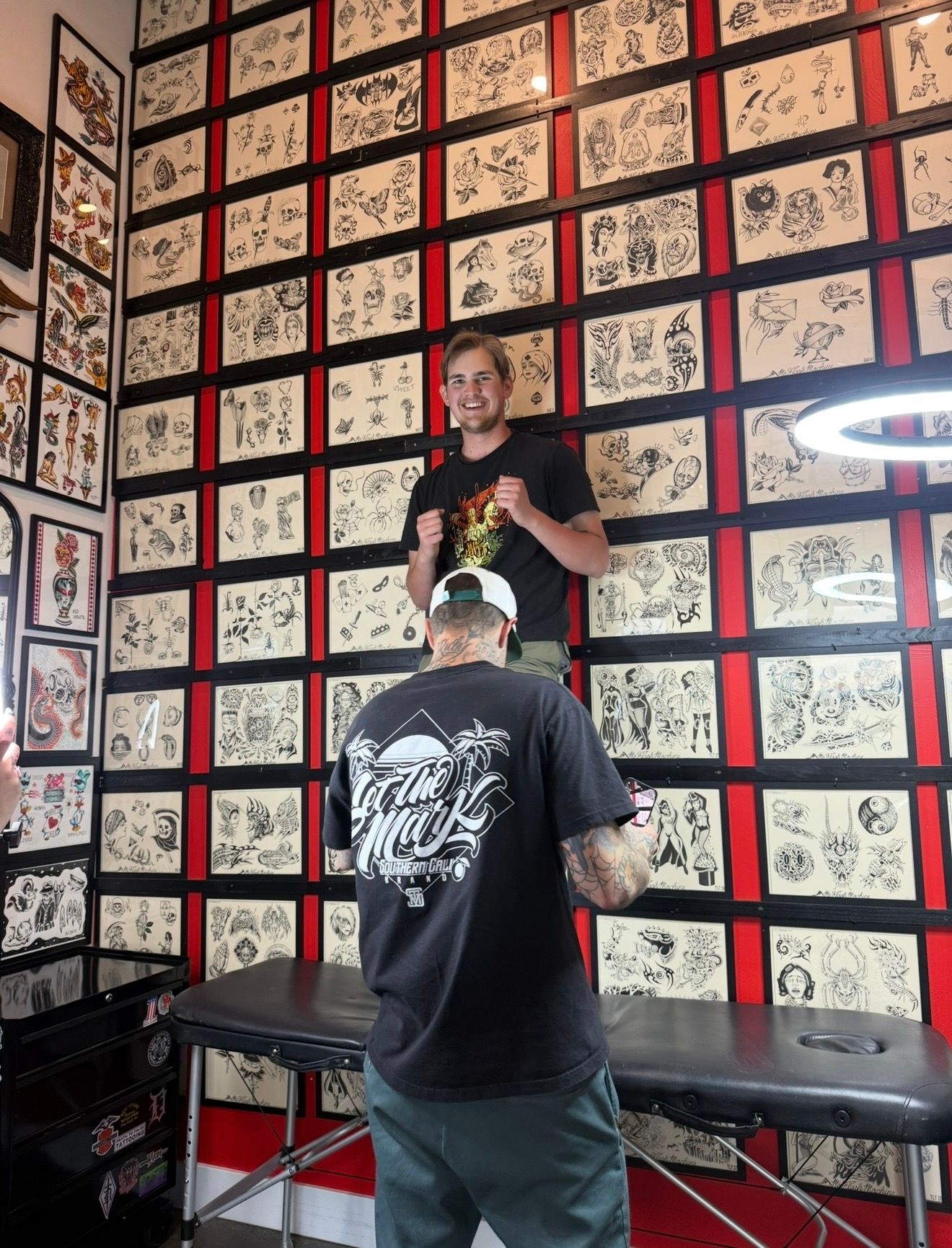 Memorial wall photo