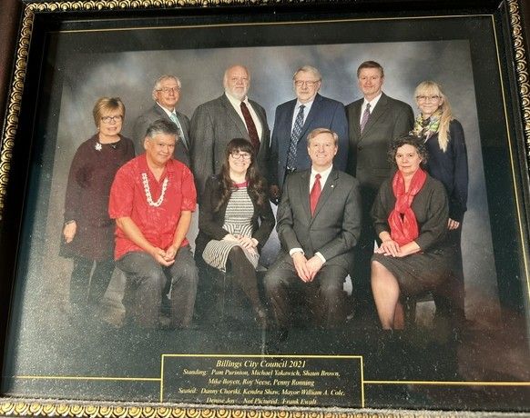 Memorial wall photo