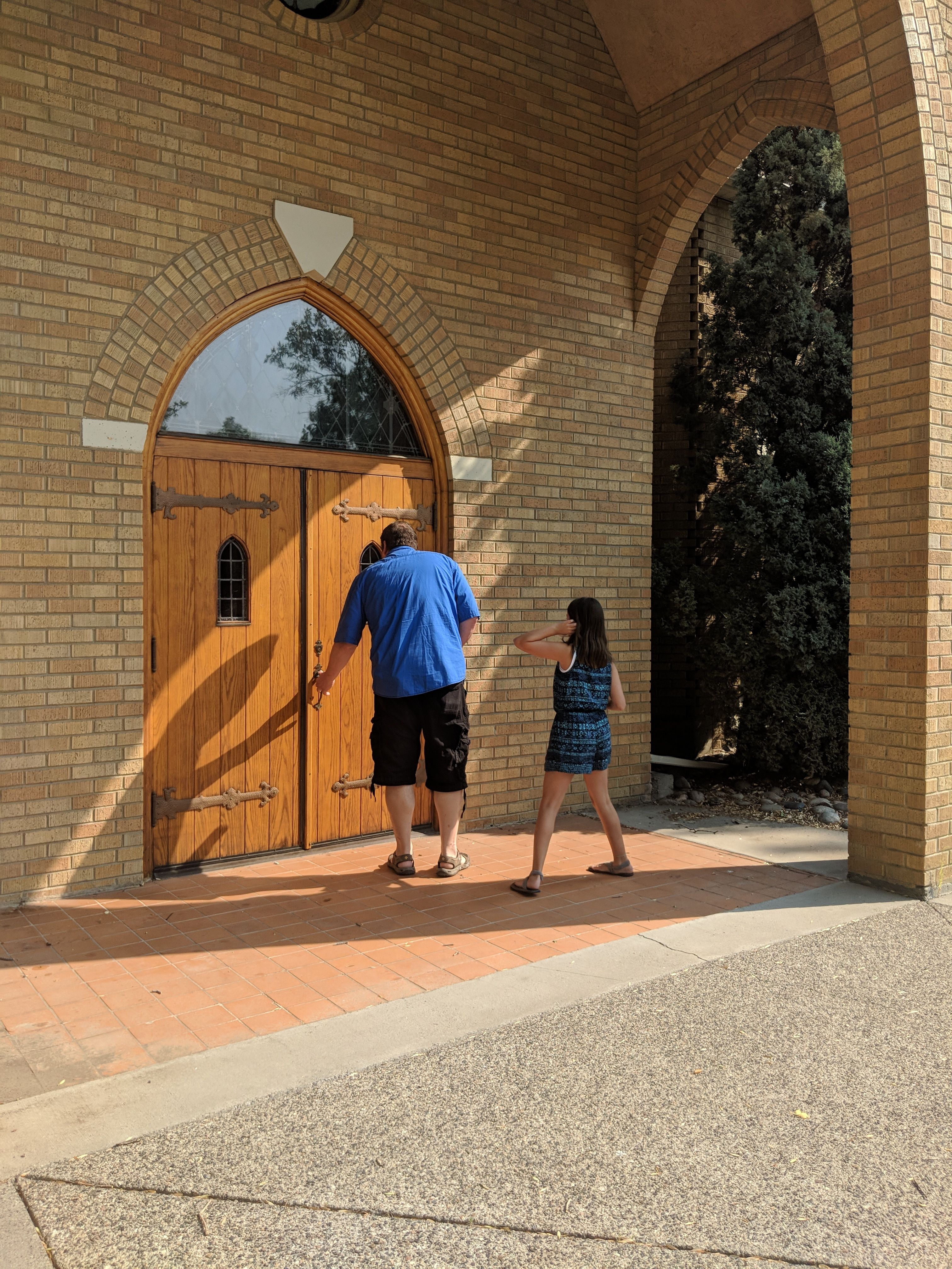 Memorial wall photo
