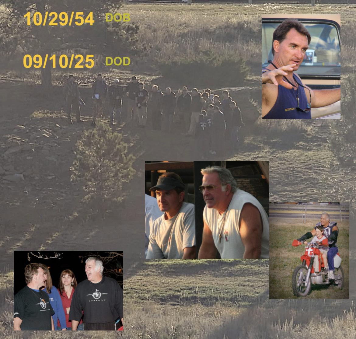 Memorial wall photo