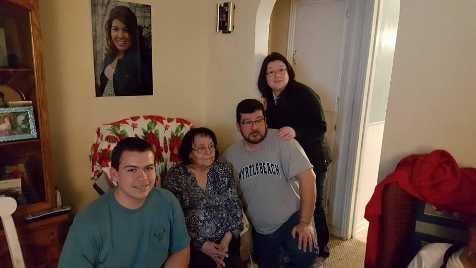Memorial wall photo