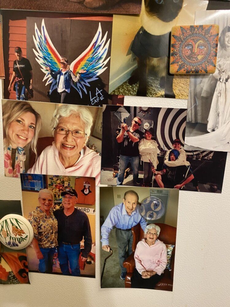 Memorial wall photo