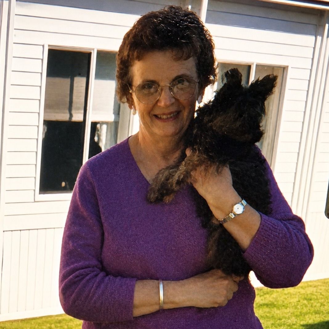 Jean Wood's obituary photo'