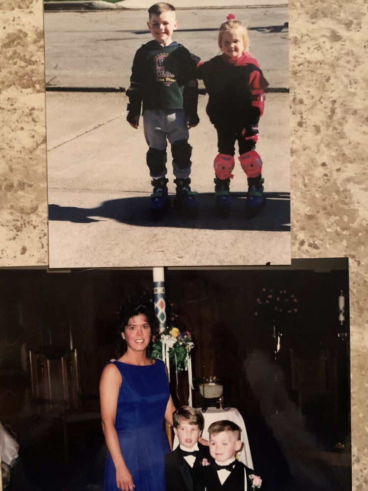 Memorial wall photo