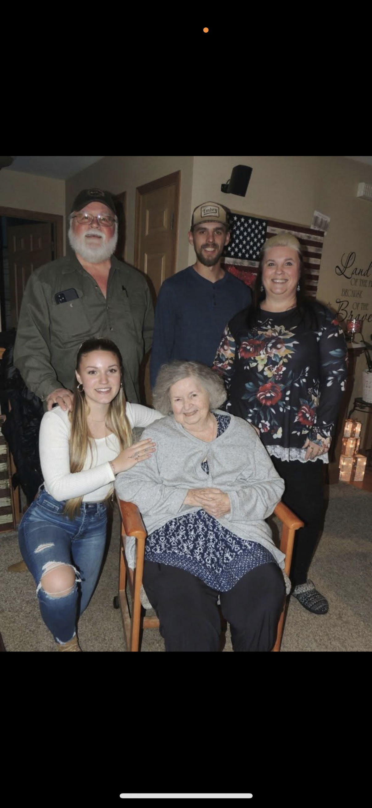 Memorial wall photo