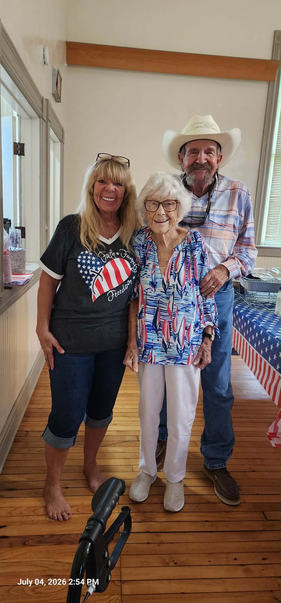 Memorial wall photo