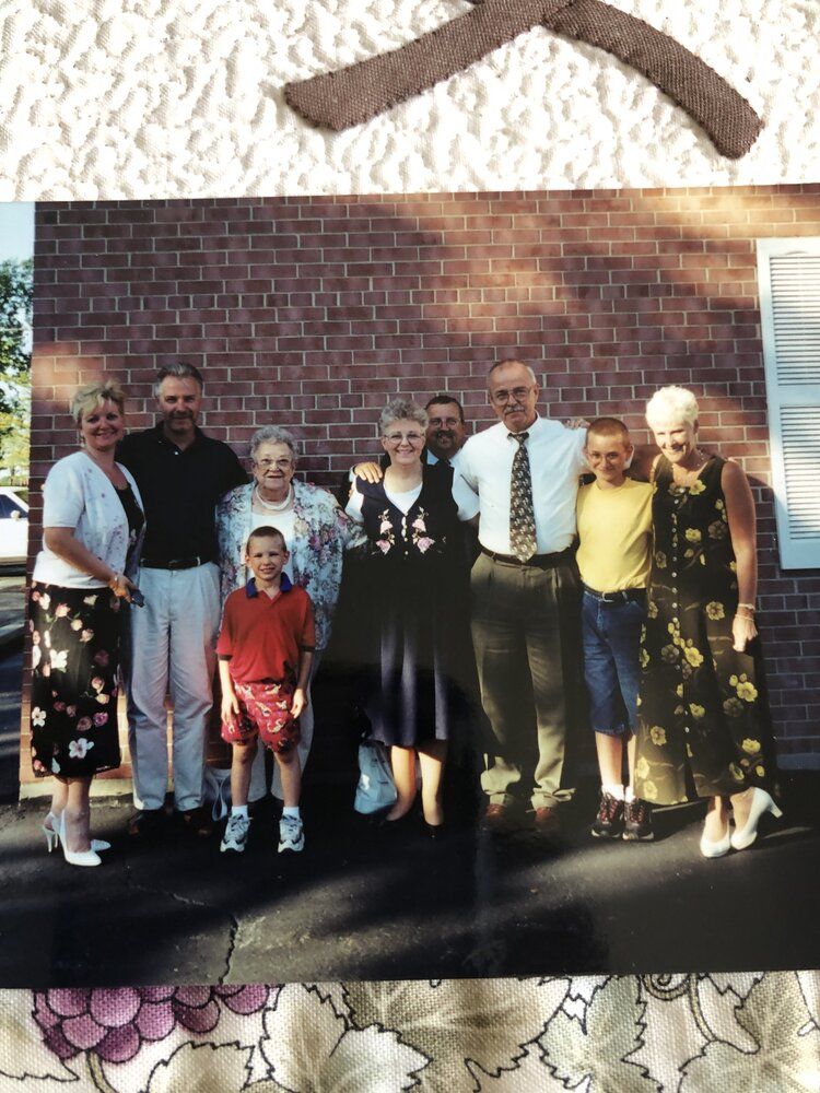 Memorial wall photo
