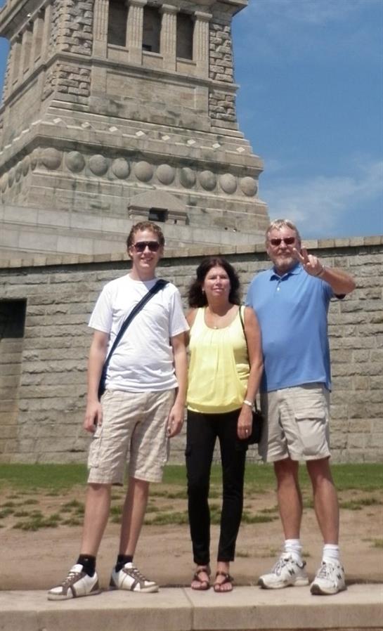 Memorial wall photo