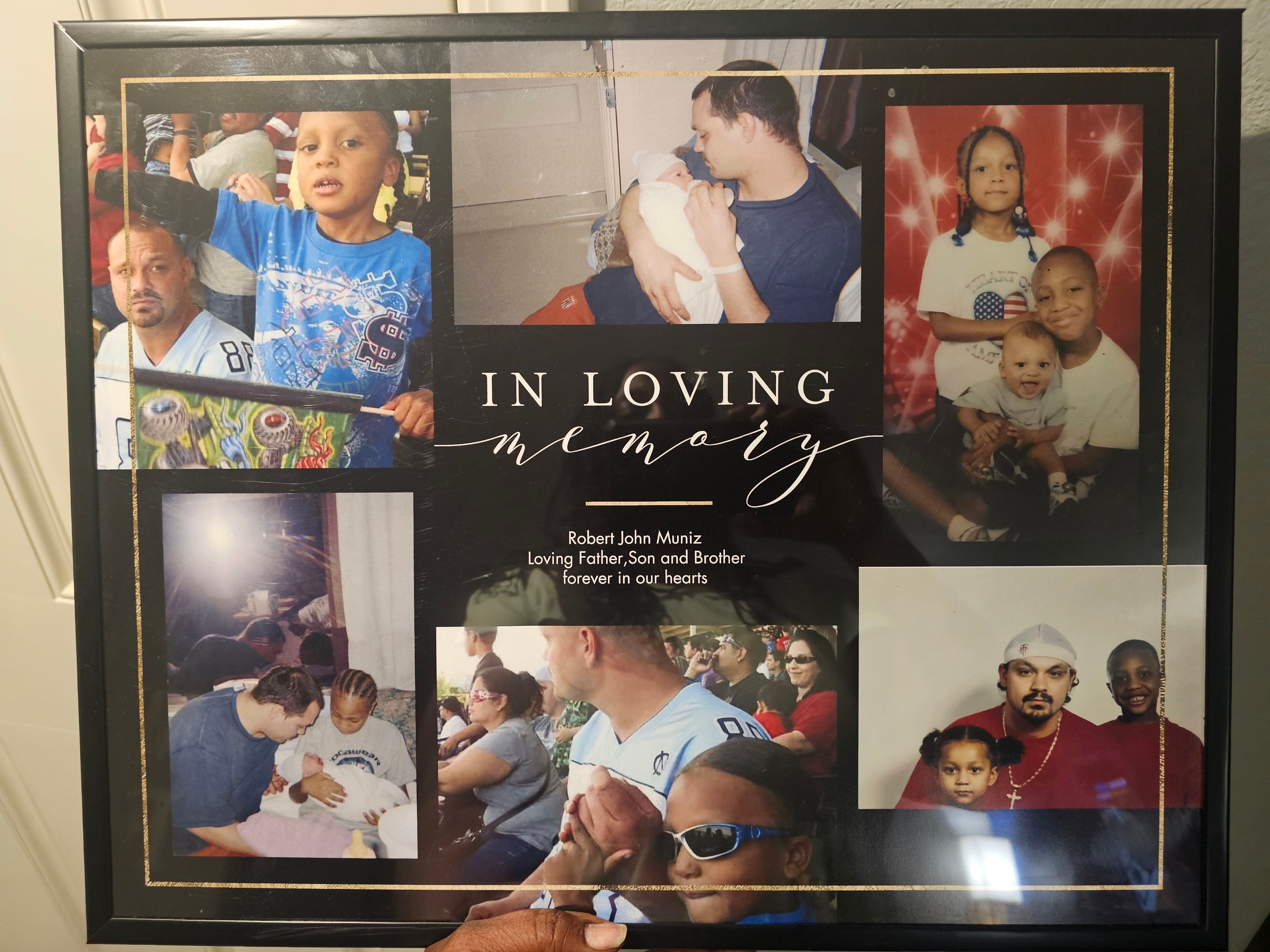 Memorial wall photo
