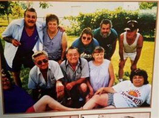 Memorial wall photo