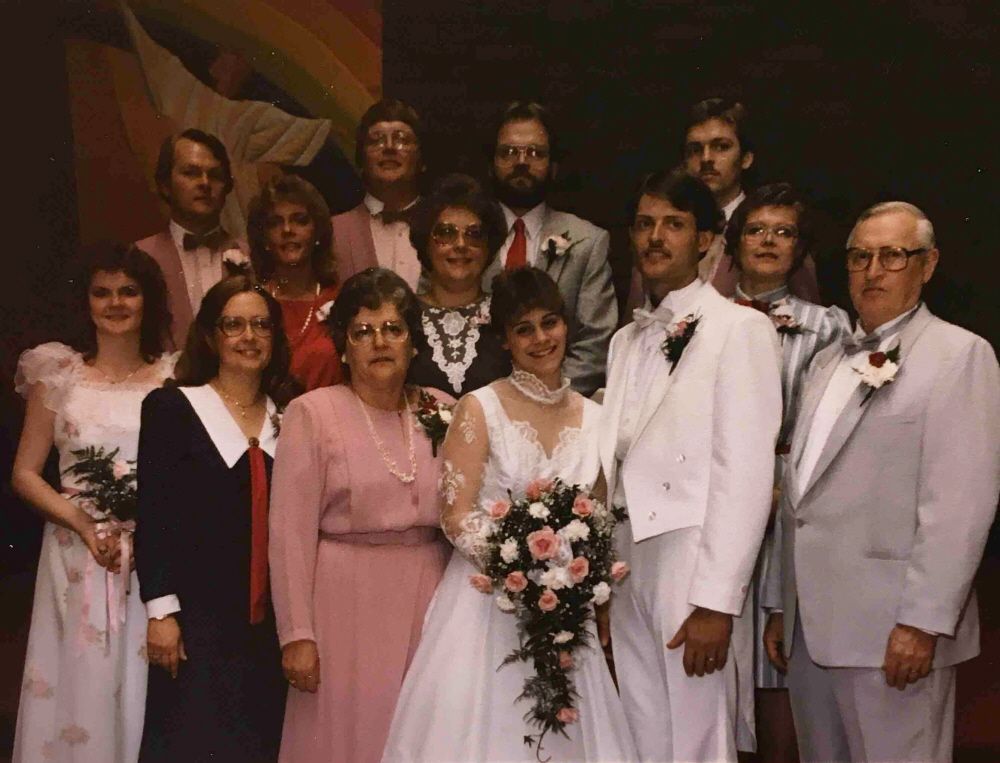 Memorial wall photo