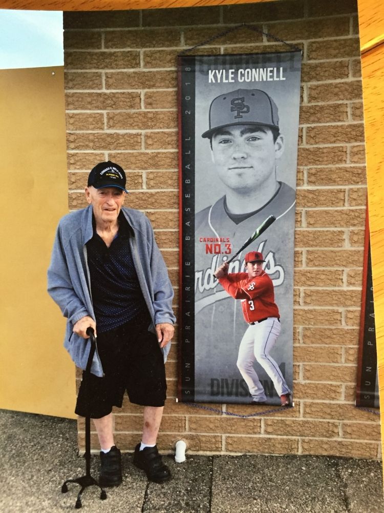 Memorial wall photo
