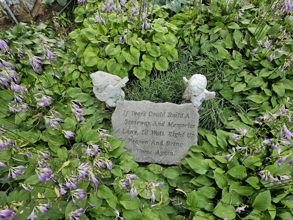 Memorial wall photo