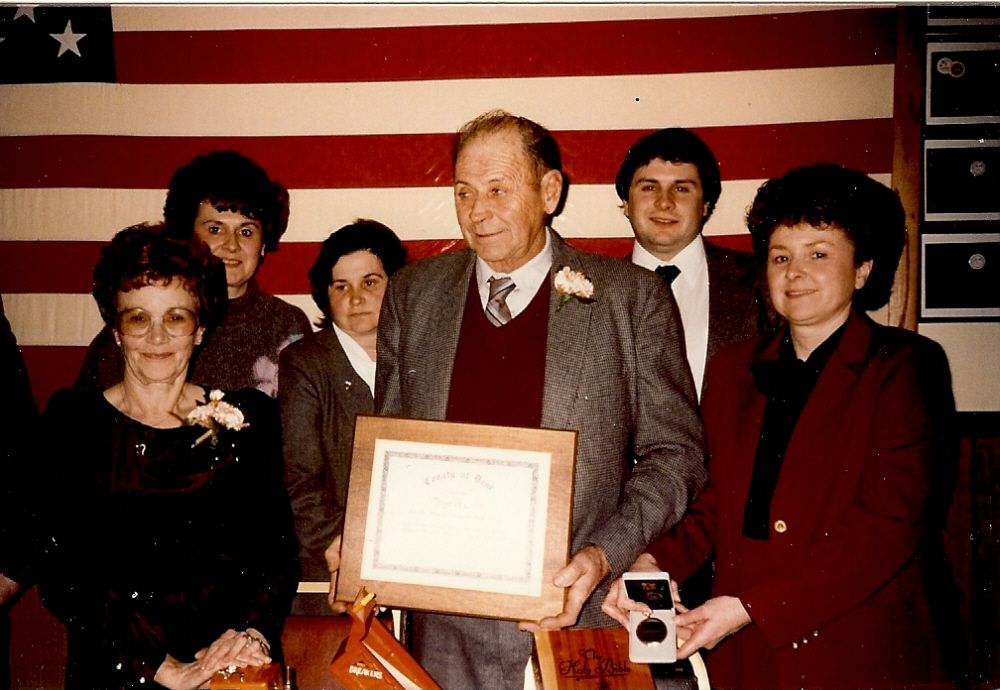 Memorial wall photo