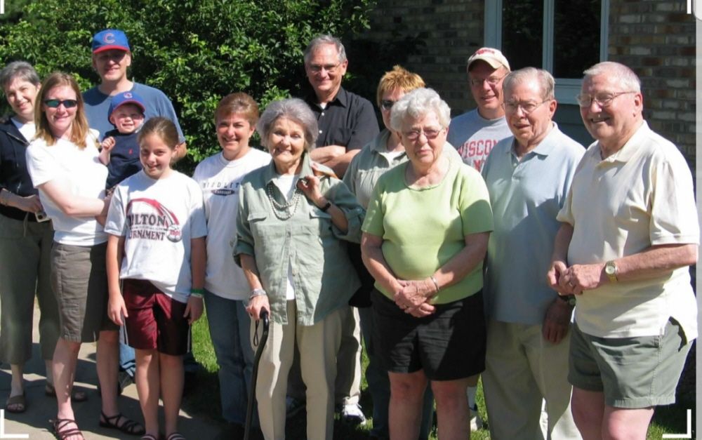 Memorial wall photo