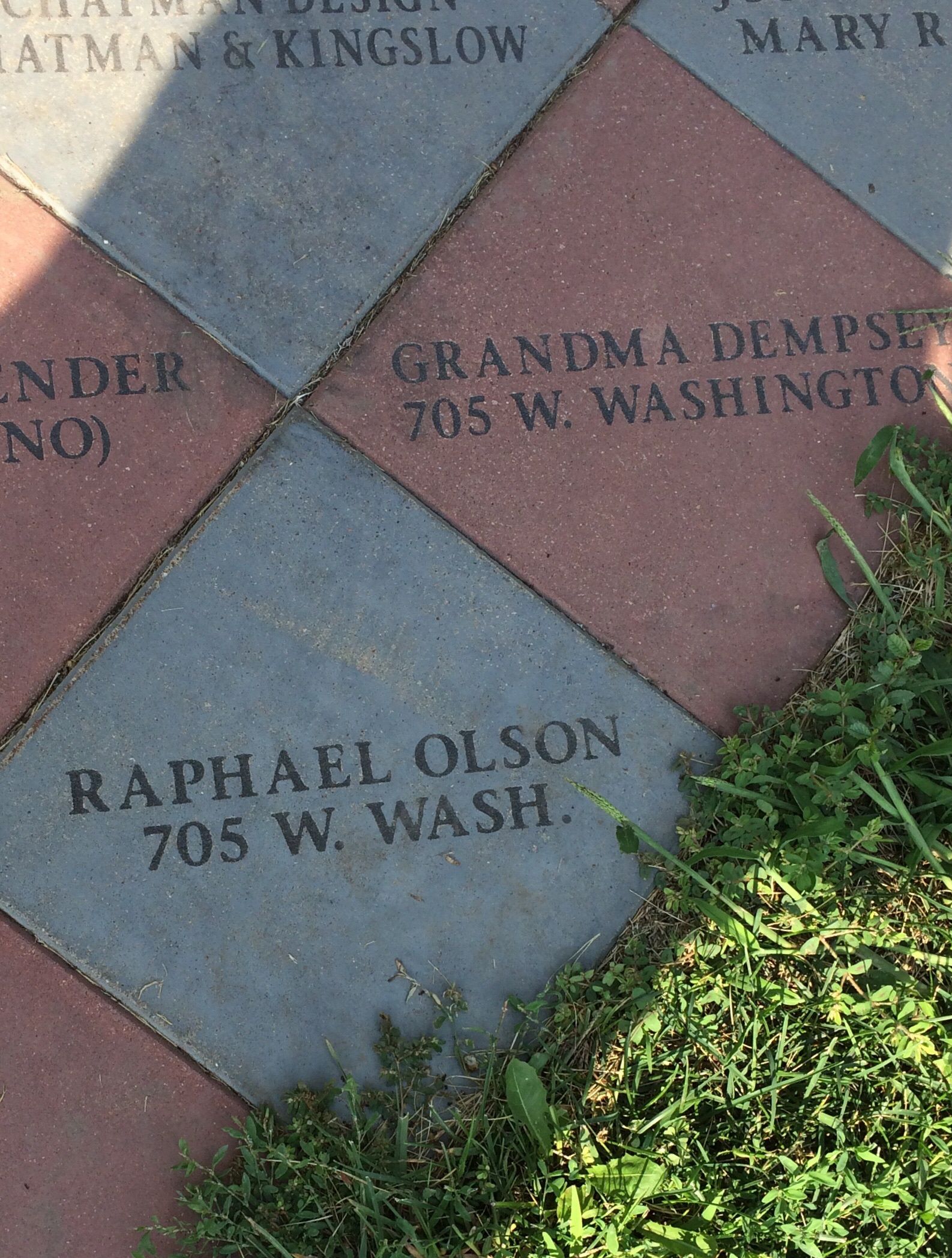 Memorial wall photo