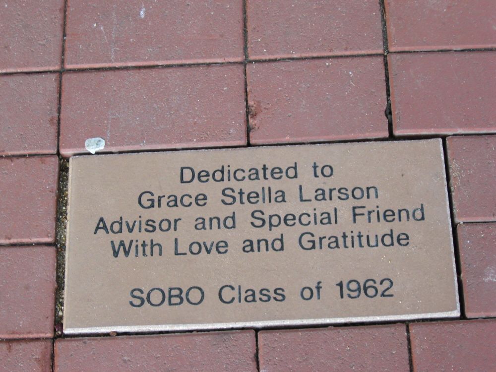 Memorial wall photo