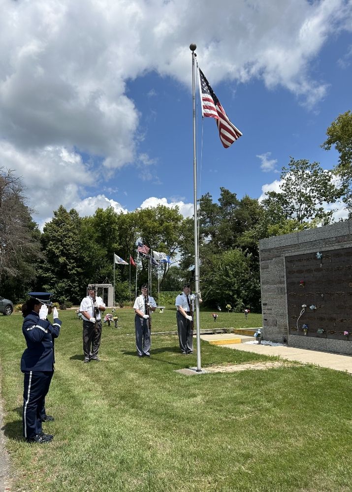 Memorial wall photo