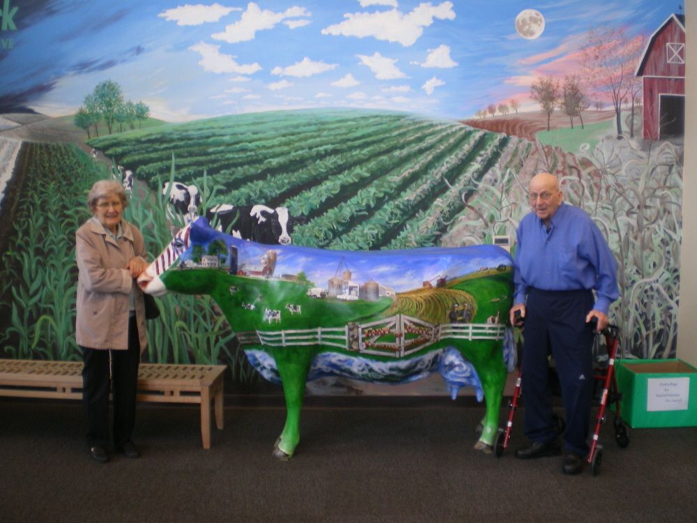 Memorial wall photo