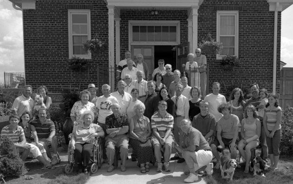 Memorial wall photo