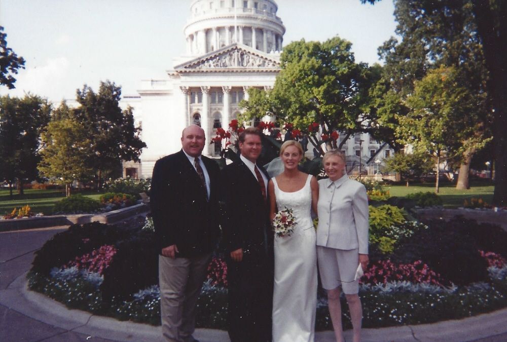 Memorial wall photo