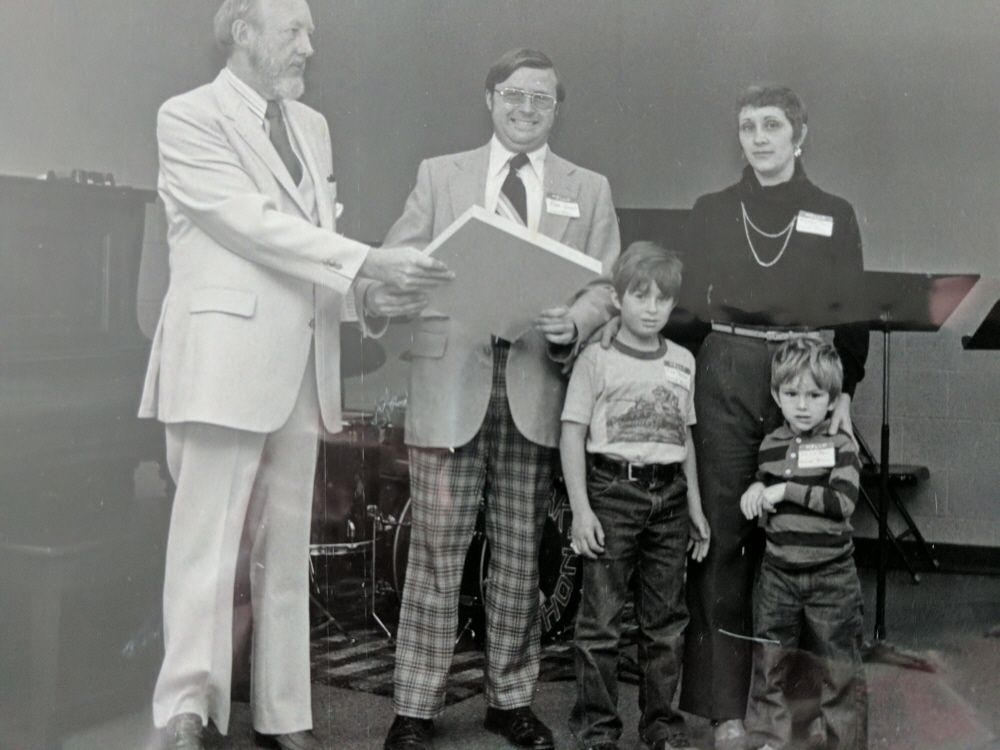 Memorial wall photo