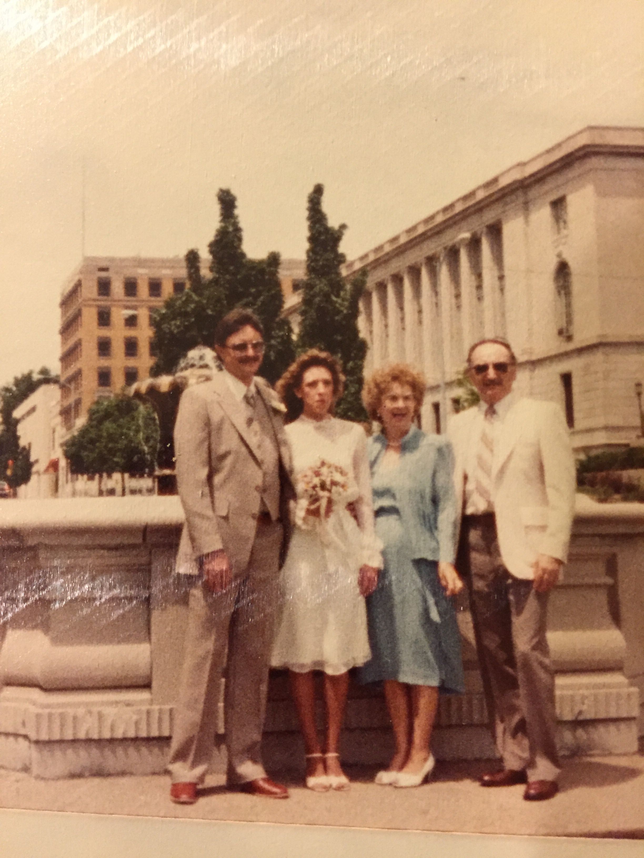 Memorial wall photo
