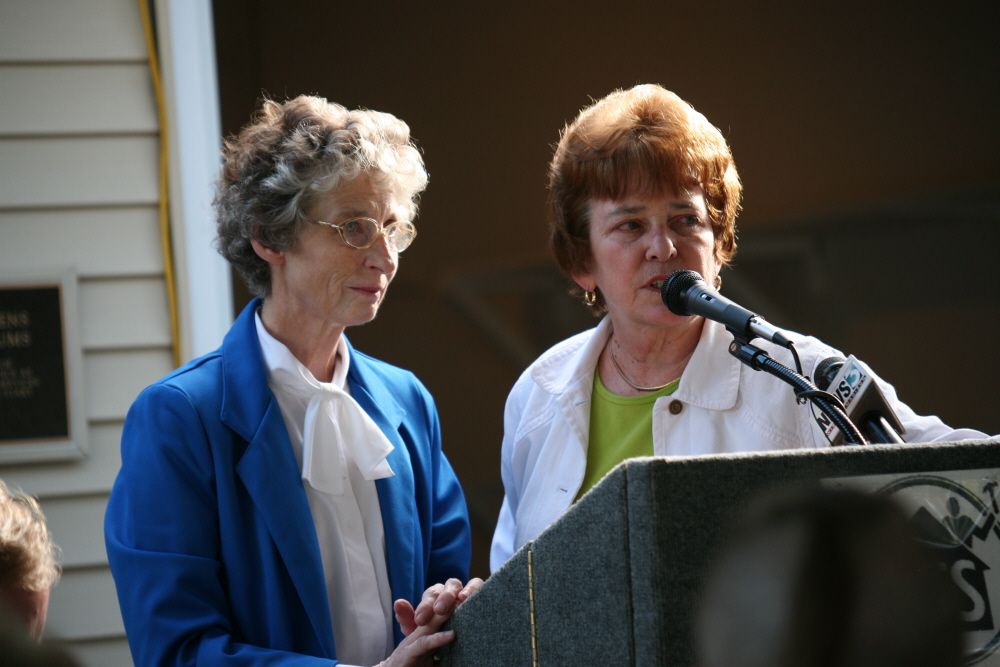 Memorial wall photo