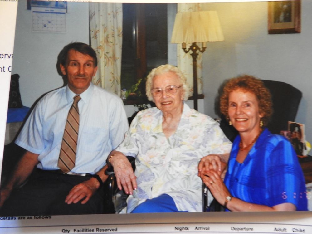 Memorial wall photo