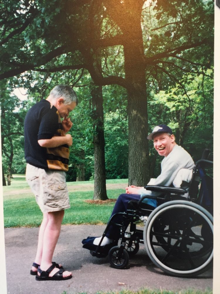 Memorial wall photo