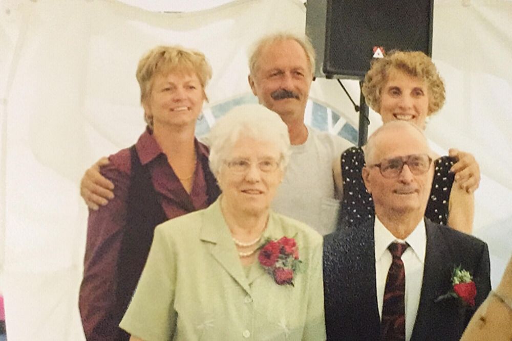 Memorial wall photo