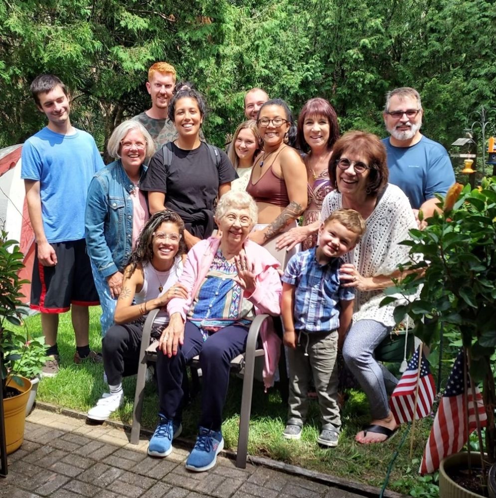 Memorial wall photo