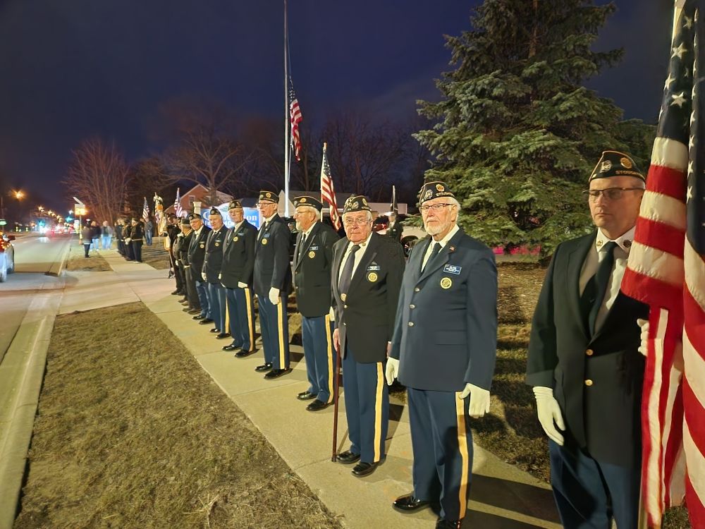 Memorial wall photo