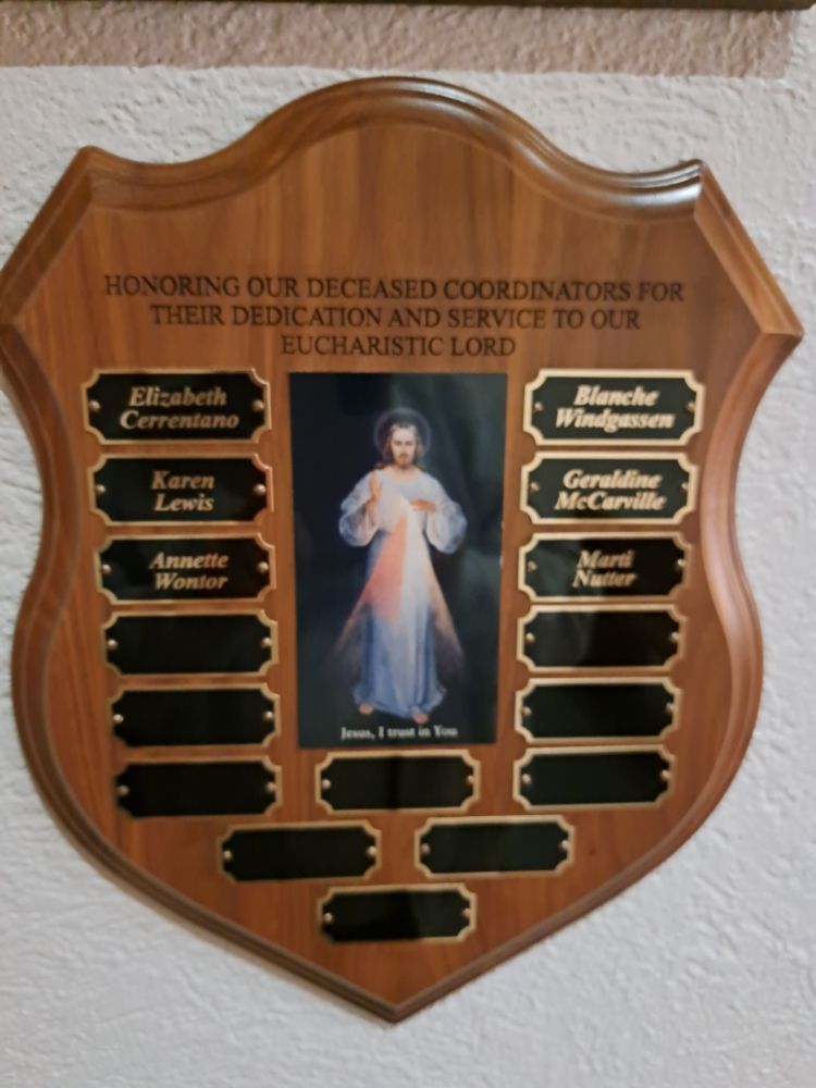 Memorial wall photo