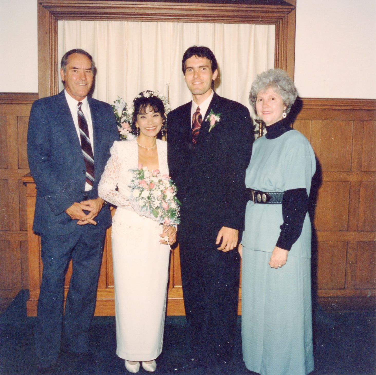 Memorial wall photo