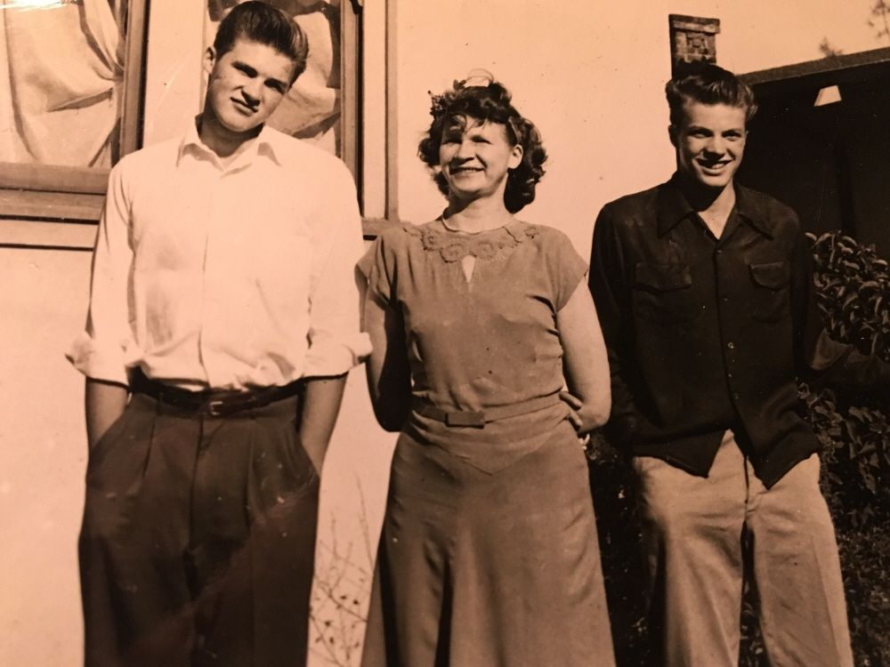 Memorial wall photo
