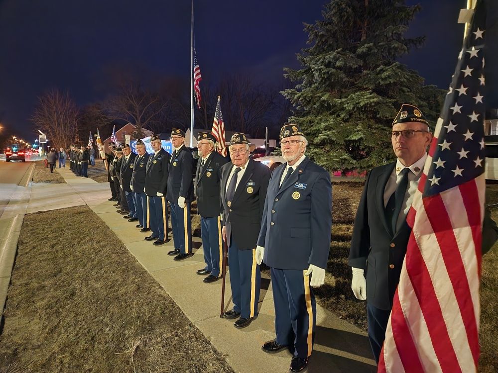 Memorial wall photo